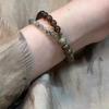Pulseira Vintage Feminina 2025 para Namorada Novo Estilo Chinês Alto Valor de Beleza Design de Nicho Exquisito Simples Combina com Tudo Cordão de Mão Presente