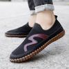 Popular Transfronterizo 2025 Verano Nuevo para Hombre Transpirable Delgado Malla Tejida con Mosca Slip-On Versátil Zapatos Deportivos y Casuales