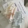 Ropa interior de algodón de grado A Qimian para mujer, 100% algodón 5A Antibacteriana de Cintura Media Blanca Transpirable Estilo Delgado de Verano para Mujer