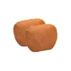 Reposacabezas de coche un par de almohadas para el cuello almohada lumbar para asiento de coche almohada cervical para coche