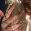 Pulsera Lily nueva 2023 para mujer, diseño fresco de camelia con cuentas cosidas, pulsera de regalo para novias