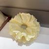 Super Imortal Renda Renda Cordão Intestino Grosso Elástico de Cabelo Cabeça de Bola Estilo Coreano Doce Corda de Cabeça Corda de Cabelo Rabo de Cavalo de Menina Flor de Cabeça