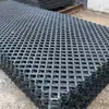 Guarda-corpo de tela soldado industrial aço manganês 65 tela aço para mineração malha de arame quadrado furo furo redondo ferramenta de moagem perfuração