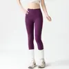 Nuevos Pantalones de Yoga de Cintura Alta Levanta Glúteos Adelgazantes para Mujer, Mallas de Verano para Pilates, Running y Entrenamiento, Ajustados de Secado Rápido para Fitness