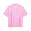 Camisa de Manga Corta Rayada con Decoración de Lazo para Mujer, Estilo Europeo y Americano, Nueva de Verano 2026, Venta al por Mayor 26377