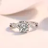 Anillo de pareja de plata esterlina moda femenina personalidad anillo de red joyería roja sentido de diseño nicho regalo de San Valentín