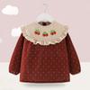 Abrigo para niña, ropa de princesita, delantal estilo occidental, otoño e invierno, ropa para comer para niños, babero impermeable para bebé, anti-suciedad, para arroz