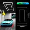 Iluminación Kangcheng Luz Personalizada para Garaje Luz de Panal Hexagonal 110V Luz de Techo para Taller de Lavado de Autos Luz para Estación de Trabajo de Detallado de Autos