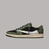 Estilo Coreano Veludo Mocha Swoosh 9.0 Cano Baixo Antiderrapante Resistente ao Desgaste Calçados de Basquete Colaborativos Versáteis Casuais para Outono/Inverno