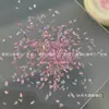 Arte de Unhas Rosa Gelo Transparente Zircônia Pequena Super Brilhante Decorações de Diamante de Alto Padrão Strass de Fundo Plano 2026 Novo Pacote Misto Adesivos de Strass Ultra Brilhantes para Unhas