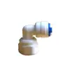 Accesorios para Purificador de Agua 4042N Conector Rápido Rosca Interna de 1 Punto 9.2 mm a Conector Rápido de Tubería Pe de 2 Puntos Codo de Enchufe Rápido