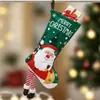 Mingguan Artigos para Decoração de Natal Meias de Decoração de Natal de Pernas Longas em Tecido Sacola de Presente Criativa Sacola de Presente de Desenho Animado para Mesa de Cabeceira
