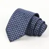Gravata Masculina para Negócios, Banquete, Uso Casual, Gravata de Luxo, Estampa Jacquard de Seda Poliéster, Logo Bordado, Atacado Personalizado
