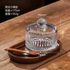 Yurta Mongola Rayada de Lujo - Recipiente Pequeño de Almacenamiento para Dulces, Tarro de Dulces, Bol para Dulces, Caja para Frutas Secas, Recipiente para Snacks, Tarro para Dulces de Boda