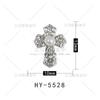 Nueva Celebridad de Internet Flash Estéreo Cruz Joyería para Uñas Arte de Uñas Croix Diamante de Uña Super Flash Aleación Decoración para Arte de Uñas