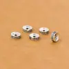 Plata de Ley S925 Plata Tailandesa Old 8mm Separador de Cruz DIY Pulsera de Hombre Pulsera Cuentas Separadoras Accesorios Material