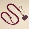 Cordón para teléfono móvil mejorado, halter, bandolera, retráctil, ajustable, anti-pérdida, funda de teléfono universal, duradero, largo