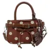 Moda 2026 Otoño Nuevo Bolso de Mano de Lunares Versátil Bolso de Hombro Cruzado para Viaje Casual Bolsa de Gran Capacidad