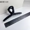 Pasador Coreano Mate Esmerilado Tocado de Alta Gama Pinza para el Cabello Pinza para el Baño Pinza de Tiburón Retro Francesa en la Parte Posterior de la Cabeza