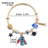 Transfronteiriço Novo Produto Stitch Lilo e Stitch Periférico Pulseira Stitch Moda Liga de Metal com Contas Joias DIY