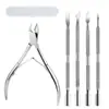 Venta al por mayor del fabricante Pinzas para cutículas de acero inoxidable, Set removedor de cutículas para uñas, Herramientas de cuidado más vendidas en Amazon en stock
