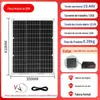 Painel Solar Flexível Monocristalino para Celulares, Fonte de Alimentação Externa, Carregamento Direto de Baterias, Fonte de Alimentação Conveniente para Caminhadas e Viagens