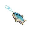 Accesorios de Colgante para Llavero de Acrílico para Entusiastas de la Pesca y Equipo de Pesca con Señuelo