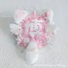 Suporte de Celebridade Marca Tecido Não Tecido Refletivo Pingente Original DIY Feito à Mão Mercadoria de Show Decoração de Bolsa Ita
