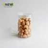 355m nuevo tarro de plástico de dibujos animados transparente PET para galletas, comida, snacks, tarro sellado, tarro de caramelos