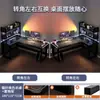 Escritorio de Gaming de Esquina Escritorio de Computadora Escritorio de Escritorio Hogar Doble Escritorio Estantería Mesa de Esquina para Dormitorio Escritorio de Oficina Mesa de Trabajo