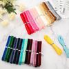 1cm cinta de flocado nueva embalaje de caja de regalo accesorios de ropa lazo joyería hecha a mano cuerda para el cabello terciopelo