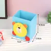 Venta Caliente Transfronteriza Creativo Pequeño Portalápices de Madera Portalápices de Dibujos Animados para Niños Papelería Linda para Niños Lista para la Venta