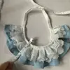 Toalla Saliva Mascota Transfronteriza, Babero Gato, Moño, Adorno de Encaje, Accesorios Perro, Bufanda, Venta al por Mayor Fabricante