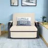 Sofá-Cama Dobrável com Design Telescópico Integrado para Pessoas de 1,2m, Adequado para Sala de Estar ou Varanda, Casal, Multifuncional, Solteiro, Armazenamento para Apartamento Pequeno