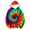 Traje transfronterizo para parejas nuevas 2024 Europa y Estados Unidos abrigo con estampado digital 3D otoño e invierno sudadera con capucha para hombre y mujer