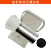 Instrumento de Observación Magnificador de Espejo de Corte Cónico Metálico para Inspección de Joyería e Identificación de Diamantes, Herramienta Profesional de Aumento 10X