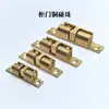 Topes de Puerta Pestillo para Puerta de Gabinete Cerradura de Cuentas de Cobre Accesorios para Puertas de Gabinete Cierre Suave para Puertas de Gabinete Cerradura de Pestillo de Cuentas