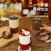 Caneca de café 304 aço inoxidável copo térmico ao ar livre alto valor homens e mulheres estudante carro copo de água copo de presente personalizado