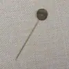 Accesorios para Hacer Joyería DIY Soporte para Broches de Palabra Larga Alfiler de Perla Lazo para Ropa Hebilla de Toalla de Seda