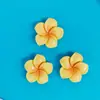 Flor de Huevo Facial Brillante Flor de Bauhinia de Cinco Pétalos DIY Hecho a Mano Gel de Crema Pasador Accesorios de Resina Funda para Teléfono Móvil Pegatina Tridimensional