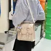 Mochila de Viaje Retro Estilo Británico Luxe&Kitty Bolso de Mano para Mujer Versátil Casual para Exteriores Bolso de Hombro Cruzado