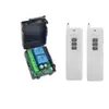 Interruptor de Controle Remoto de Tensão Ampla 12V220V para Motor Direção/Reverso, Bomba d'Água, Cancelas, Controle de Luz LED, Sem Fiação Necessária