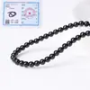 Venta Directa de Fábrica de Ágata Negra Natural Grado A, Cuentas Sueltas, Accesorios para Joyería DIY, Cuentas para Pulseras Semi-Terminadas, Venta al por Mayor de Cuentas Redondas