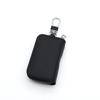 Estoque Transfronteiriço Padrão de Cordeiro Couro PU Bolsa para Chave de Carro Universal para Homens e Mulheres Grande Capacidade Pendurada na Cintura com Zíper Bolsa para Chaves