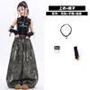 Ropa de hip-hop para niñas de jazz, atuendos de baile modernos y geniales para espectáculos infantiles, disfraces de moda para actuaciones callejeras de niñas