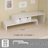 Estante de almacenamiento simple para escritorio, soporte elevador para monitor de computadora, organizador para laptop para uso en dormitorio de estudiantes