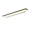 Luz LED frontal para espejo con base larga para baño, tocador, cuarto de ducha, espejo, impermeable, antivaho, estilo nórdico simple y moderno