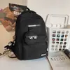 Mochila Escolar Feminina Ins Grande Capacidade Bolsa Casual Aluno do Ensino Médio Aluno Universitário Mochila Versátil 2023 Nova Bolsa para Aulas de Reforço