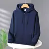 Sudadera cárdigan pesada de forro polar zorro plateado para hombre, estilo primavera y otoño, marca de moda americana, ropa de otoño e invierno, chaqueta con capucha