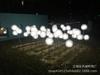 Lámpara LED de diente de león iluminación exterior impermeable fibra luminosa lámpara de caña decoración exterior de césped lámpara de paisaje para patio